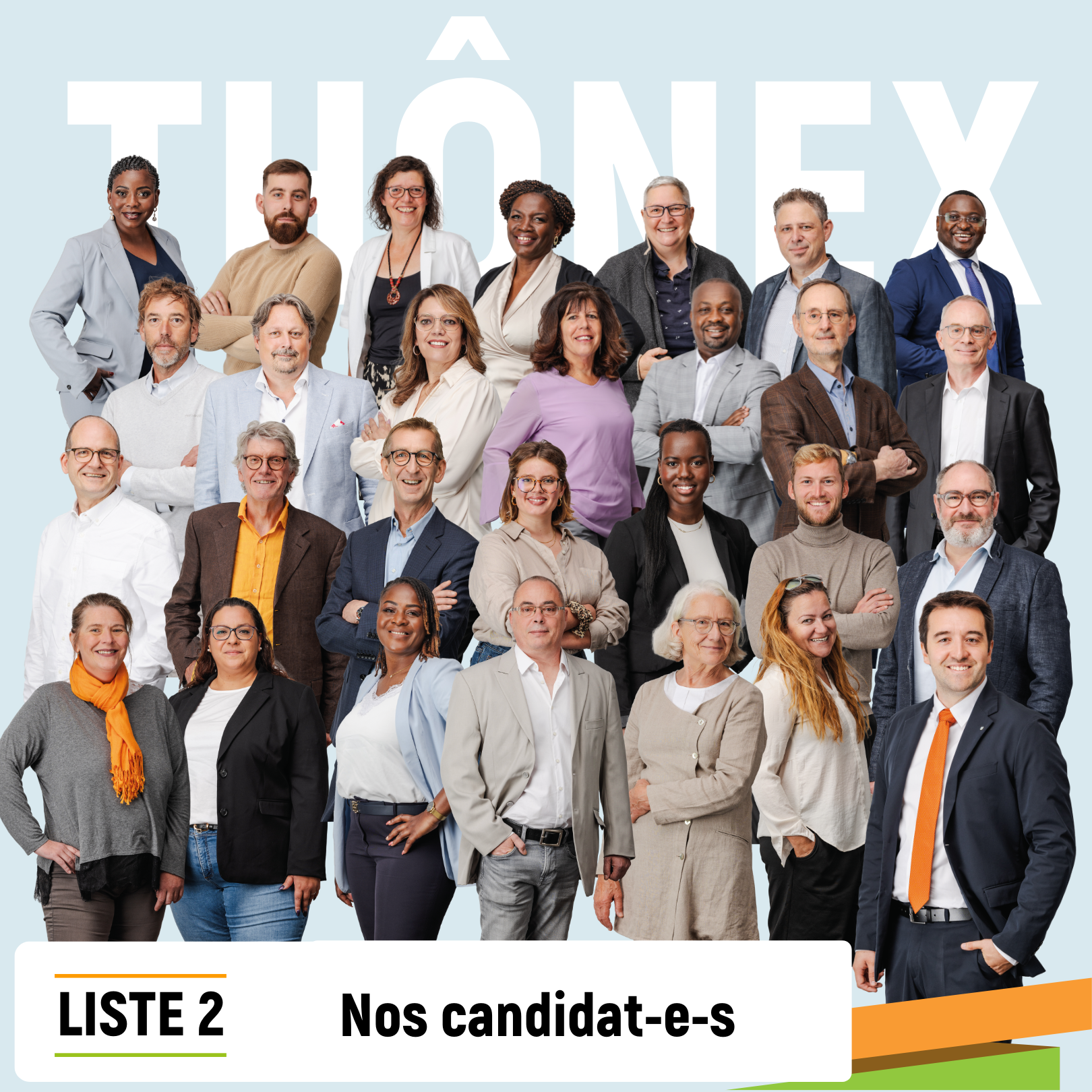 Candidats conseil municipal Thnex